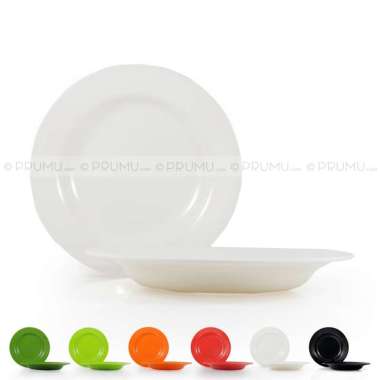 Piring Kecil Melamin 6" | Piring Melamin | Piring Melamine - M106 Putih