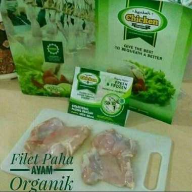 filet paha ayam berkah organik beku non hormon & antibiotik