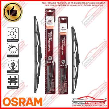 WIPER - OSRAM - HONDA JAZZ RS - 2010-2020 - PREMIER CONV - 22" & 14"