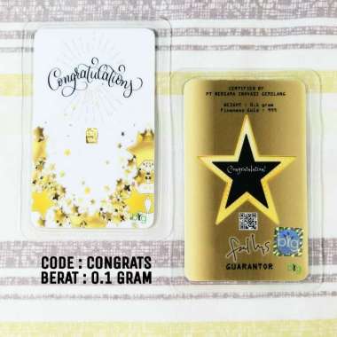 Jual Antam Logam Mulia [1 g/ Certicard] Online November
