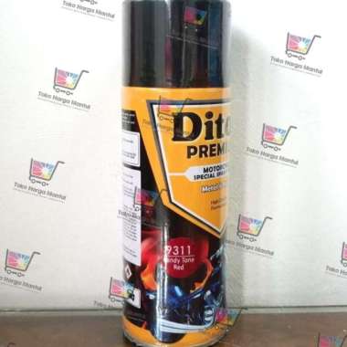 Cat semprot Diton Premium ( 9311 ) Candy Tone Red (Merah Candy)