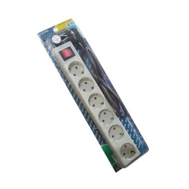 Jual Uticon ST 1682 Stop Kontak [6 Lubang] Online - Harga
