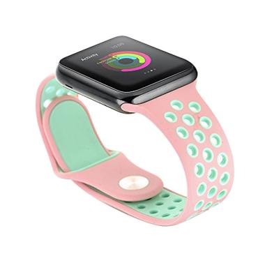 Jual Nike Sports Band for Apple Watch 38mm - Blue Pink