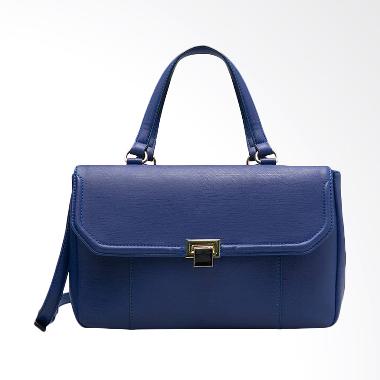 Les Catino Cliff Satchel Navy Blue Tas Tangan
