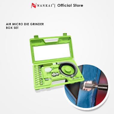 Air Micro Grinder Set Kit - Alat Tuner Gerinda Angin Micro Nankai -