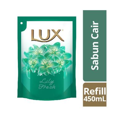 Promo Harga LUX Botanicals Body Wash Lily Fresh  450 ml - Blibli
