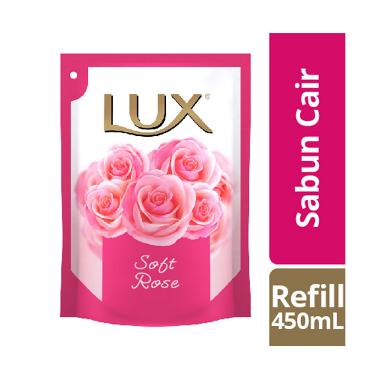 Promo Harga LUX Botanicals Body Wash Soft Rose 450 ml - Blibli