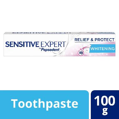 Promo Harga Pepsodent Pasta Gigi Sensitive Expert Whitening 100 gr - Blibli