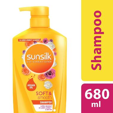 Promo Harga Sunsilk Shampoo Soft & Smooth 680 ml - Blibli