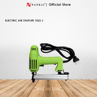 Air Stapler Electric 1022J Alat Tembak Paku Stapler Listrik Nankai Green