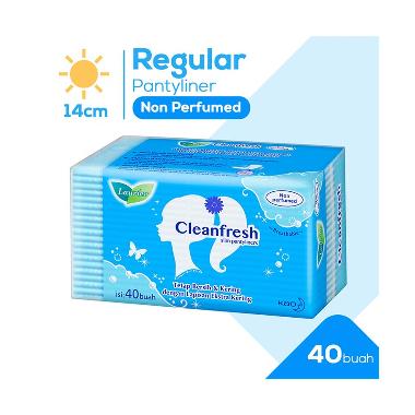 Promo Harga Laurier Pantyliner Cleanfresh NonPerfumed 40 pcs - Blibli