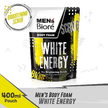 Promo Harga Biore Mens Body Foam White Energy 450 ml - Blibli