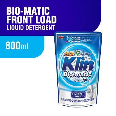 Promo Harga So Klin Biomatic Liquid Detergent Front Load 700 ml - Blibli