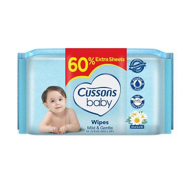 Jual Cussons Baby Wipes Fresh & Nourish 50's (KEMASAN BELI