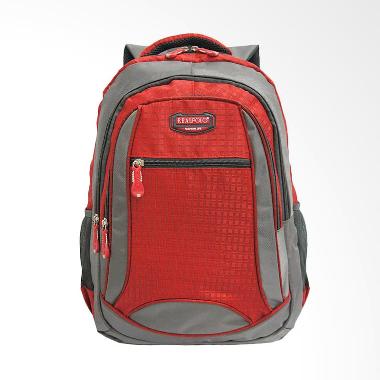 Real Polo Kasual 6294 Tas Ransel - Merah Red