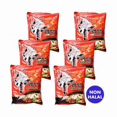 Nongshim Shin Ramyun Spicy Mushroom [120 g/6 pcs]