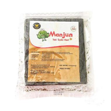 Manjun Yaki Sushi Nori Seaweed [50 lembar]