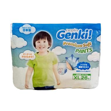 Jual Nepia Genki New Premium Soft Pants Popok Bayi [Size M