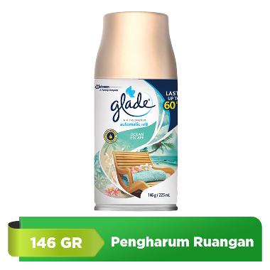 Glade Automatic Refill Spray Pengharum Ruangan Ocean Escape [225 mL]