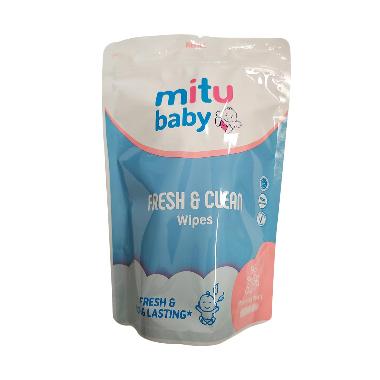 Jual Buy 1 Get 1 - Mitu Baby Ganti Popok Wipes Playful