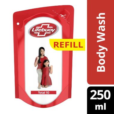 Lifebuoy Sabun Cair Total 10 [Refill/ 250 mL]