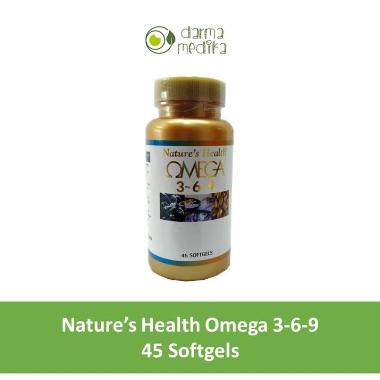 Nature's Health Omega 369 Suplemen [45 Kapsul] -