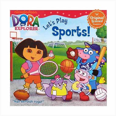 Dora the Explorer Let's Play Sports Komik Book
