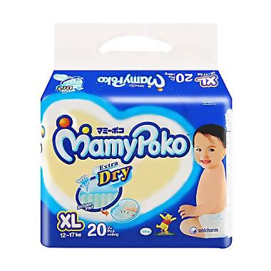 Jual MamyPoko Extra Soft Popok Tape [Size M/ 72 Pcs