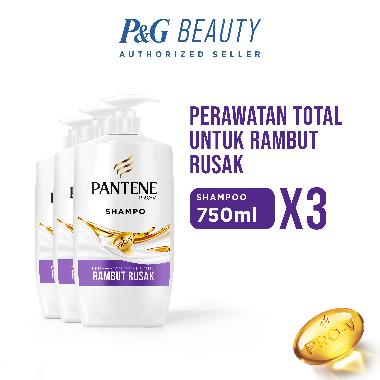 Promo Harga Pantene Shampoo Total Damage Care 750 ml - Blibli