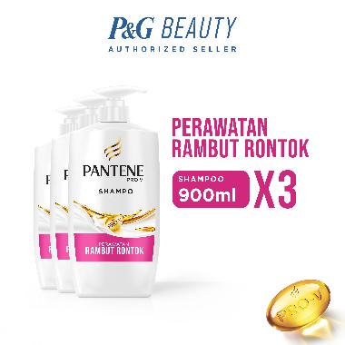 Promo Harga Pantene Shampoo Hair Fall Control 900 ml - Blibli