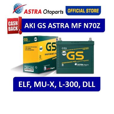 Aki Mobil GS Astra N70Z 12V 75Ah Hybrid untuk Truk dan MPV