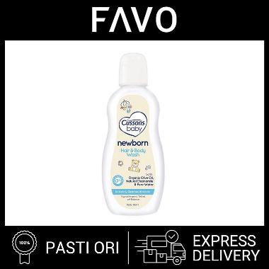 Sabun Bayi - Cussons Baby Newborn Hair & Body Wash - 200 mL