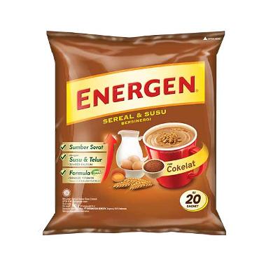 Promo Harga Energen Cereal Instant Chocolate per 20 sachet 34 gr - Blibli