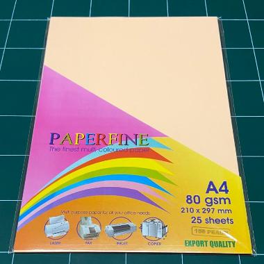 Jual Paperfine Kertas HVS Warna A4 - Blue Biru Muda [25