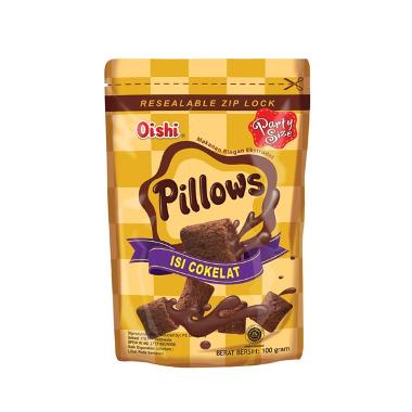 OISHI PILLOWS COKLAT 100 GR