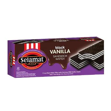SELAMAT WAFER BLACK VANILA 145 GR