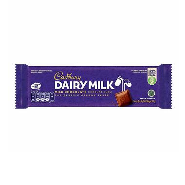 Promo Harga Cadbury Dairy Milk Original 62 gr - Blibli