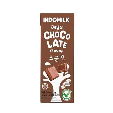 Promo Harga Indomilk Korean Series Jeju Chocolate 180 ml - Blibli