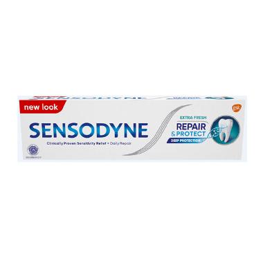 Promo Harga Sensodyne Pasta Gigi Repair & Protect Extra Fresh 100 gr - Blibli