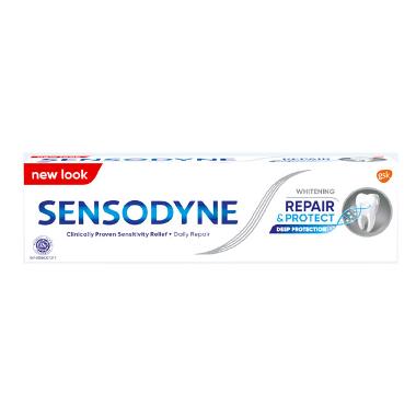 Promo Harga Sensodyne Pasta Gigi Repair & Protect Whitening 100 gr - Blibli