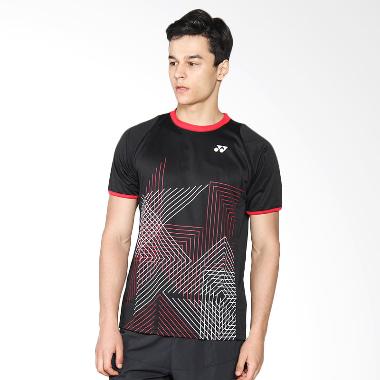 Yonex JP World Men T-Shirt Kaos Olahraga - Black JPA16153EXAZ-BKZZZZ