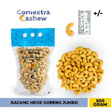Kacang Mede Goreng Jumbo 500gram - Sulawesi Cashew Kernel Kacang Mete / Mente Comextra Majora