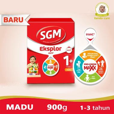 Promo Harga SGM Eksplor 1+ Susu Pertumbuhan Madu 900 gr - Blibli