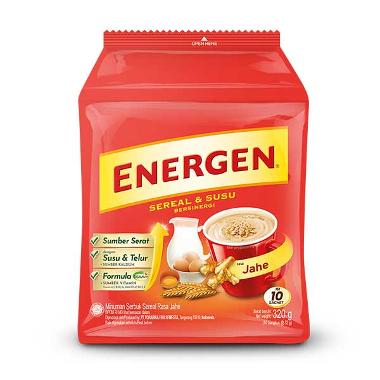 Promo Harga Energen Cereal Instant Jahe per 10 sachet 30 gr - Blibli