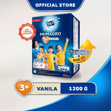 Promo Harga Frisian Flag Primagro 3 Vanilla 1200 gr - Blibli