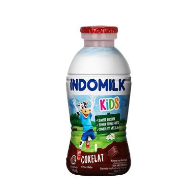 Promo Harga Indomilk Susu Cair Botol Cokelat 190 ml - Blibli