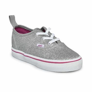 silver glitter vans size 5