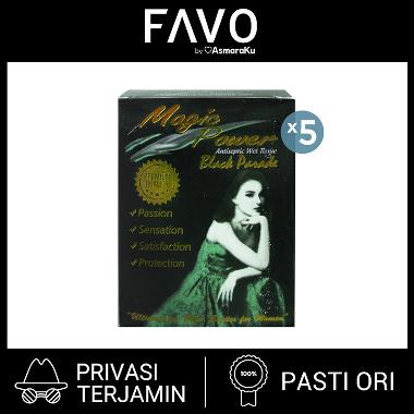 Tisu Magic Magic Power Tissue Black Parade Pack - 5 Pack