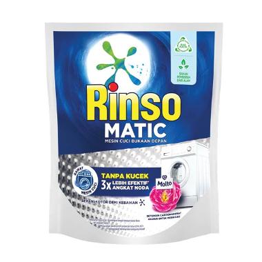 Promo Harga Rinso Detergent Matic Liquid Front Load  1600 ml - Blibli
