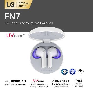 Promo LG TONE Free FN6 TWS - White [UVNano 99.9% Bacteria/Free True  Wireless Bluetooth Earbuds with Meridian Sound/Fast Charging/18 hrs  Battery] - -- di Seller Blibli.com - Kota Jakarta Barat, DKI Jakarta |  Blibli